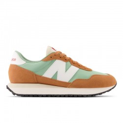 ZAPATILLAS NEW BALANCE  WS237IB MUJER MARRÓN Y VERDE