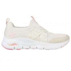 ZAPATILLAS SKECHERS ARCH FIT-MODERN BEIGE MUJER 149717NTPK