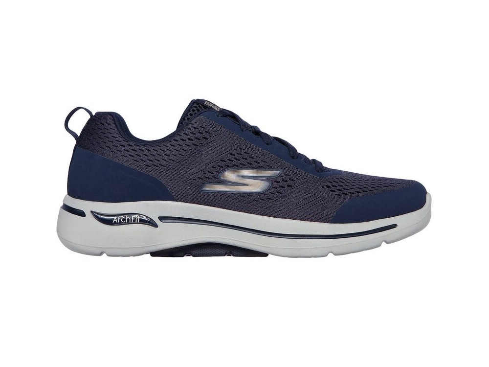 Skechers Hombre // Comprar Zapatillas Skechers Go Walk Arch Fit Hombre Baratas 216116BBK negra