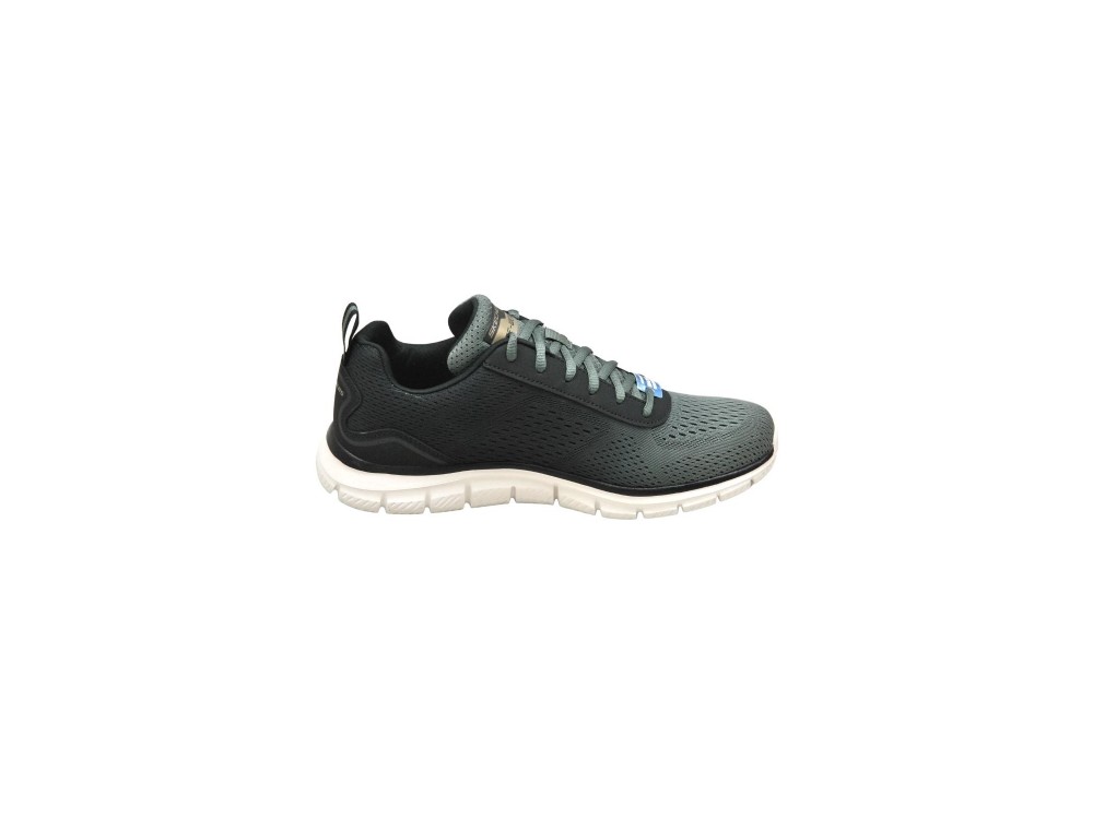 Zapatillas Deportivas Hombre Skechers Tack-ripkent. - Negro/Azul