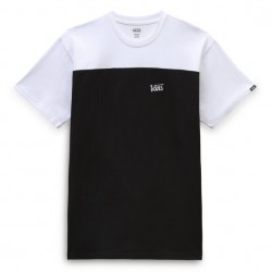 VANS CAMISETASCRIPT CREW BLOCK HOMBRE NEGRA Y BLANCA VN0007G5Y28