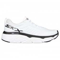 SKECHERS MUJER MAX CUSHIONING ELITE 128575/WBK BLANCA