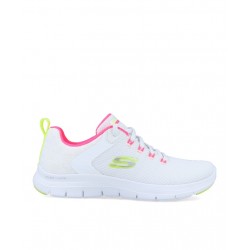 SKECHERS MUJER FLEX APPEAL 4.0 ELEGANT WAYS 149580/WMLT BLANCA