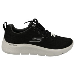 SKECHERS GO WALK FLEX STRIKING LOOK MUJER 124960/BKW NEGRA