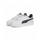Zapatillas Puma Carina Street Mujer Blanco Negro 389390 03