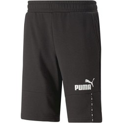 PUMA TAPE SHORTS PANTALON CORTO HOMBRE 673344 01 NEGRO