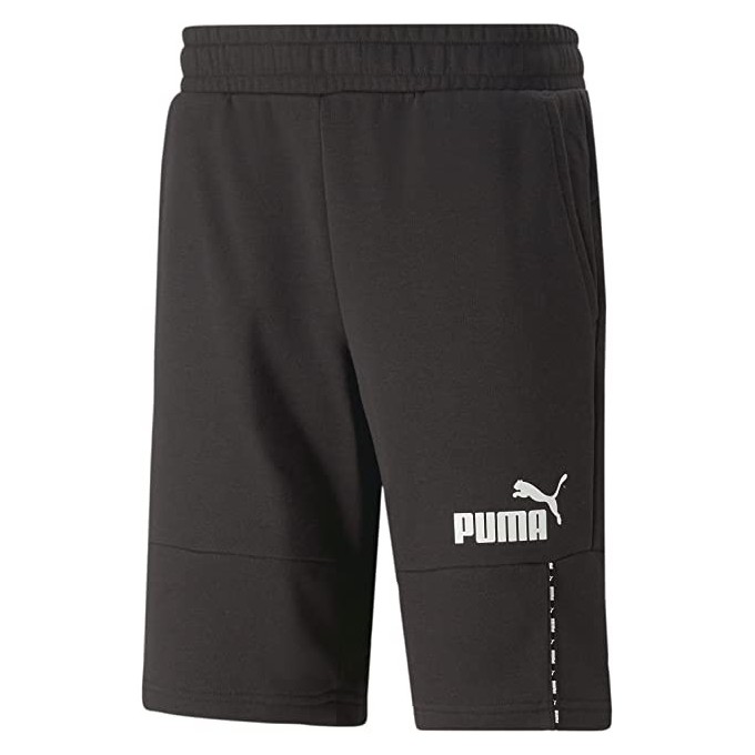 PUMA TAPE SHORTS PANTALON CORTO HOMBRE 673344 01 NEGRO