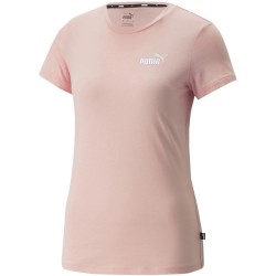 PUMA CAMISETA ESS EMBROIDERY TEE ROSA MUJER 848331-47