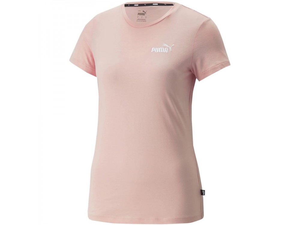 Camiseta Puma Mujer ESS embroidery Tee // Camiseta Puma Rosa barata