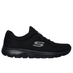 SKECHERS SUMMITS-QUICK LAPSE MUJER 12985/BBK NEGRA