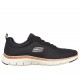 SKECHERS MUJER FLEX APPEAL 4.0 149303/BKRG NEGRA