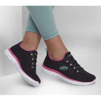 SKECHERS SUMMITS-PERFECT VIEWS MUJER 149523/BKHP NEGRA