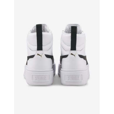 PUMA KARMEN MID BOTA PLATAFORMA MUJER 385857 03 BLANCA