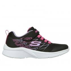 SKECHERS MICROSPEC NIÑA 302468L/BLK NEGRA