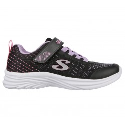 SKECHERS DREAMY DANCER NIÑA 302448L/BKMT NEGRA Y ROSA