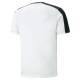 PUMA CAMISETA ESS+ BLOCK TAPE TEE BLANCA Y NEGRA HOMBRE 673341 01