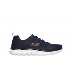 ZAPATILLAS SKECHERS TRACK MOULTON HOMBRE 232081/NVOR AZUL OSCURO