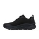 ZAPATILLA SKECHERS HOMBRE ARCH FIT D´LUX-SUMNER 232502/BBK NEGRO