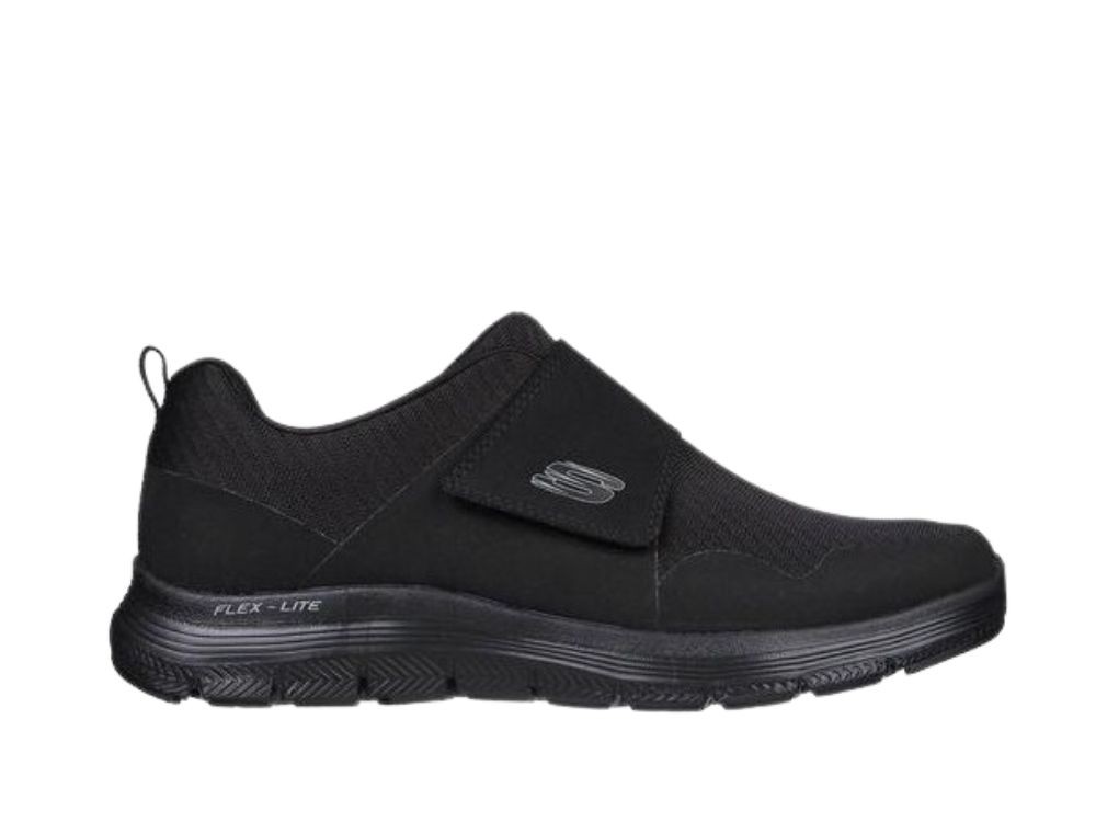 Zapatillas Deportivas Felx Advantage Negras Con Velcro Skechers