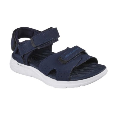 SKECHERS GO CONSISTENT SANDALIA NEGRA  HOMBRE 229097/NVBK