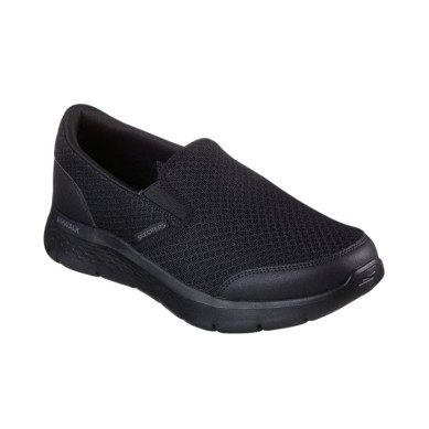 ZAPATILLAS SKECHERS HOMBRE GO WALK FLEX- RESQUEST 216485/BBK NEGRA