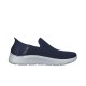 ZAPATILLAS SKECHERS SLIP-INS HOMBRE GO WALK FLEX-NO MANOS 216491/NVY AZUL MARINO