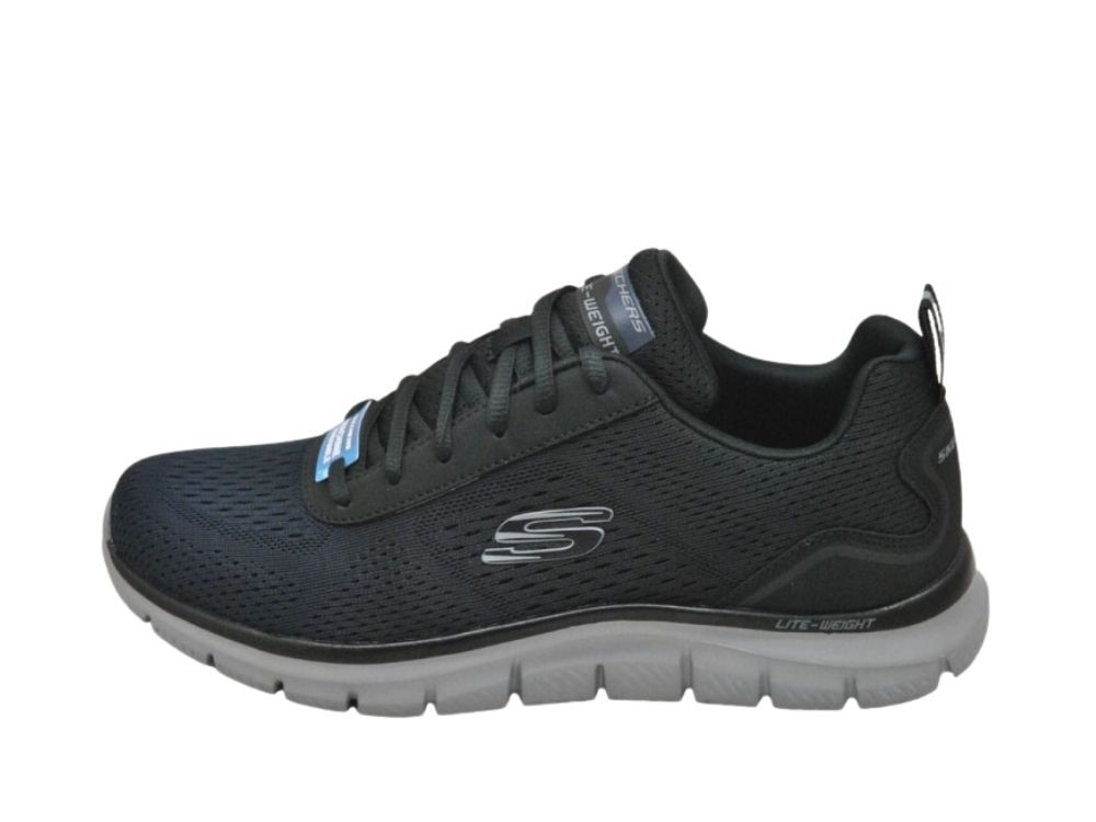 Zapatillas Deportivas Hombre Skechers Tack-ripkent. - Negro/Azul