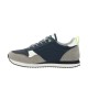 ZAPATILLAS US POLO ASSN GRIS Y AZUL MARINO BALTY003