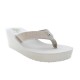 US POLO ASSN CHANCLAS PLATAFORMA MUJER BEIGE CHANY004 PRINT-BEI002