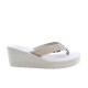 US POLO ASSN CHANCLAS PLATAFORMA MUJER BEIGE CHANY004 PRINT-BEI002