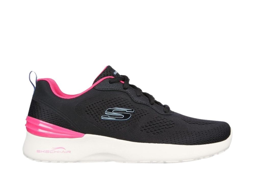 SKECHERS DYNAMIGHT NEW GRIND MUJER 149753/BKHP NEGRO