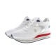 ZAPATILLAS US POLO ASSN SYLVI007-WHI-SIL01 MUJER BLANCAS