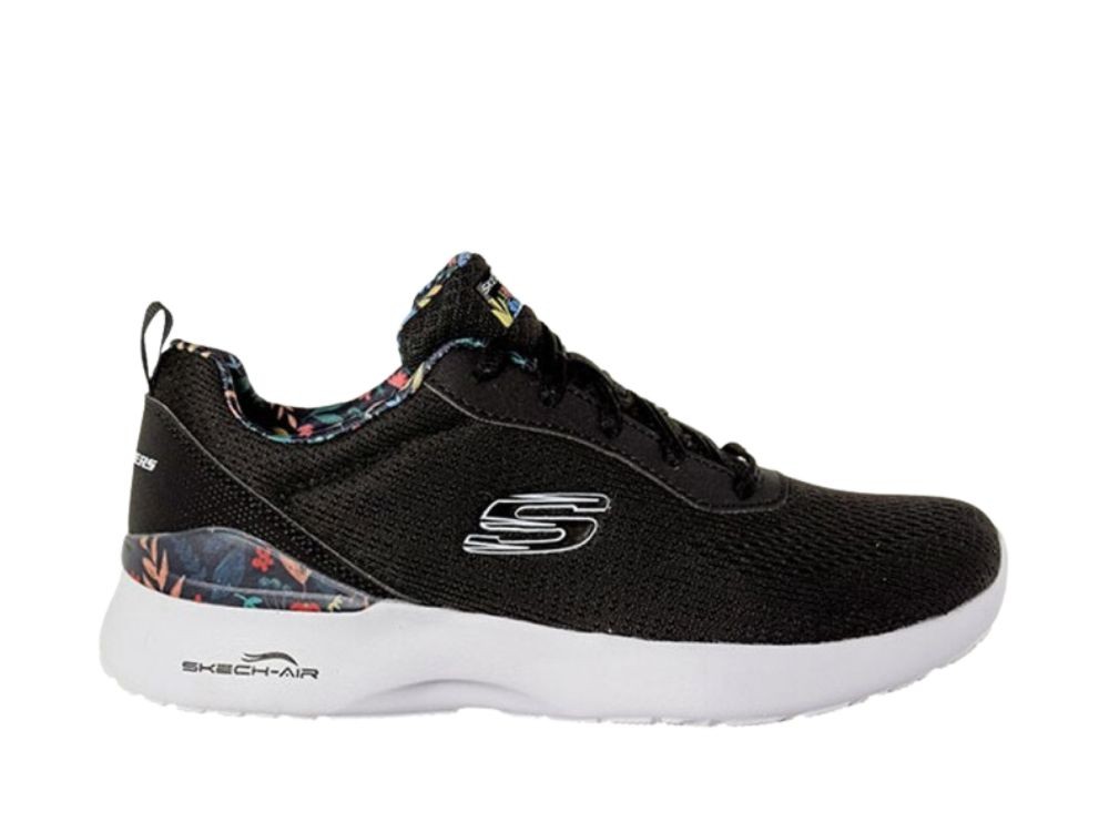 SKECHERS MUJER DYNAMIGHT LAID OUT 149756/BKMT NEGRO