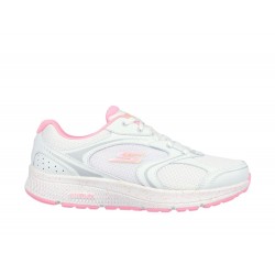 ZAPATILLAS SKECHER GO RUN MUJER 128285 BLANCA Y ROSA