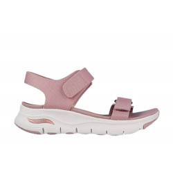 SANDALIA SKECHERS MUJER  ARCH FIT TOURISTY 119247/MVE ROSA