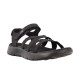 SKECHERS SANDALIAS GO WALK FLEX 141450/BBK NEGRA MUJER