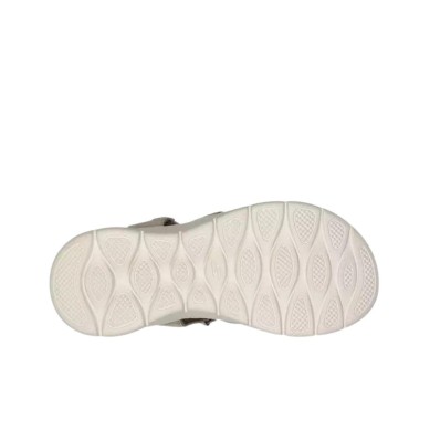 SKECHERS SANDALIAS GO WALK FLEX 141450/TPE BEIGE MUJER