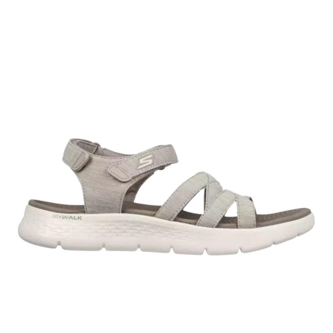SKECHERS SANDALIAS GO WALK FLEX 141450/TPE BEIGE MUJER