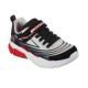 ZAPATILLAS SKECHERS 403852L BGRD NIÑO NEGRA Y ROJA