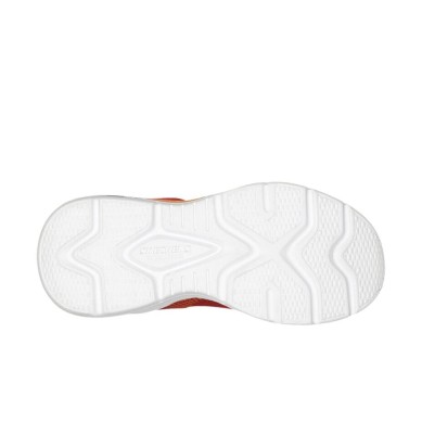 ZAPATILLAS SKECHERS 401660L RDOR LUCES NIÑO ROJO