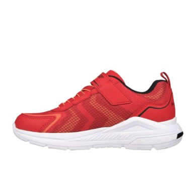 ZAPATILLAS SKECHERS 401660L RDOR LUCES NIÑO ROJO