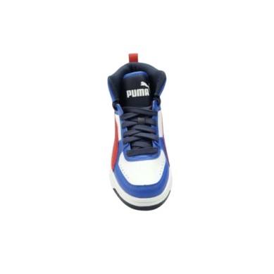 PUMA REBOUND JOY BOTA JUNIOR 388447 04 AZUL Y ROJA