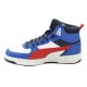 PUMA REBOUND JOY BOTA JUNIOR 388447 04 AZUL Y ROJA