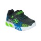 ZAPATILLAS SKECHERS 400135N BBLM LUCES BEBE NEGRA Y AZUL