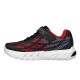 ZAPATILLAS SKECHERS 400137L BKRB LUCES NIÑO NEGRA Y ROJAS