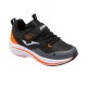 ZAPATILLAS RUNNING FERRO 22 JUNIOR NEGRO NARANJA