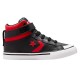 CONVERSE PRO BLAZE HI BOTA NIÑO A03227C NEGRA ROJA