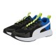 Zapatillas puma Niño Evolve Run Mesh Negra Azul 38623804