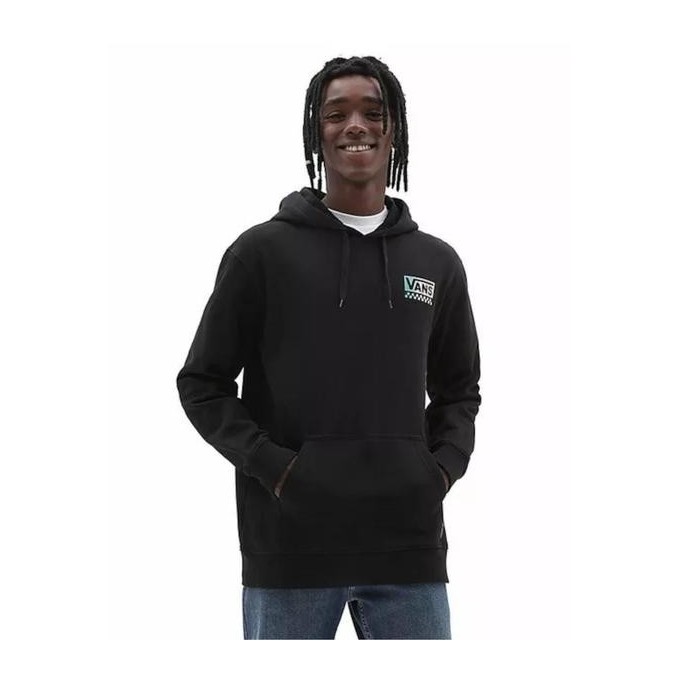 SUDADERA VANS GLOBAL STACK HOMBRE VN0004WQBLK NEGRA