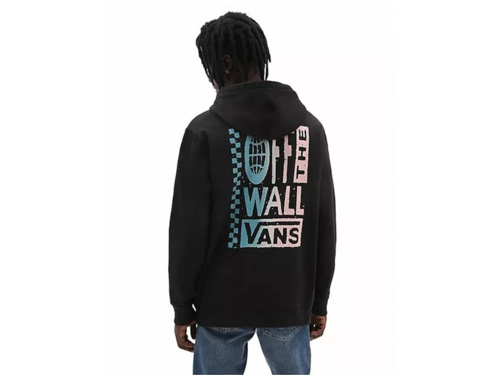 Sudadera sin Capucha Hombre Vans Negro 